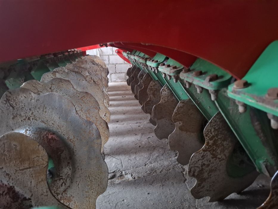 Brona talerzowa 3m polzawieszana agro masz