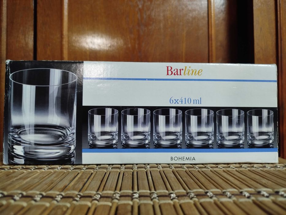 Большие стаканы для виски-набор Bohemia