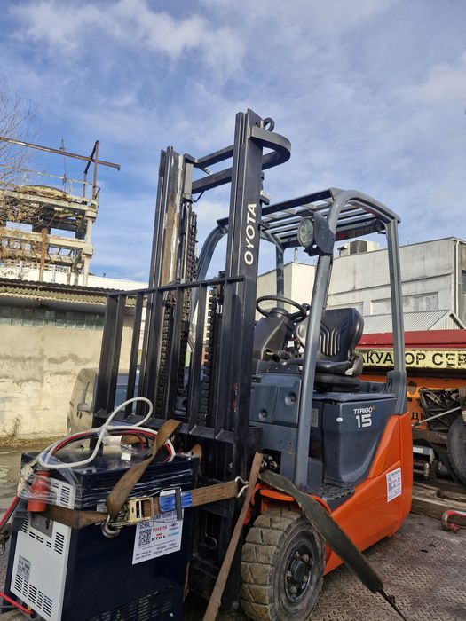 Навантажувач електричний Toyota НОВА АКБ ЕЛЕКТРО погрузчик Тойота