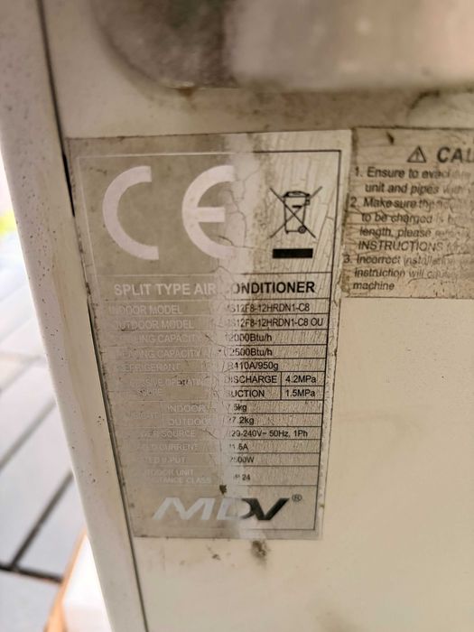 klimatyzacja 2,5kW MDV