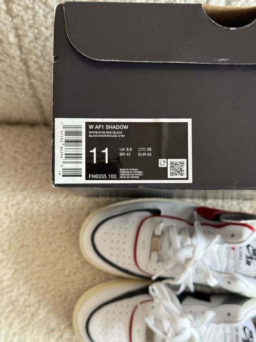 Кросівки чоловічі Nike Air Force Shadow 43р