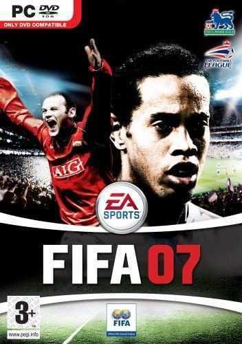 Jogo para PC EA FIFA 07 original, como novo.