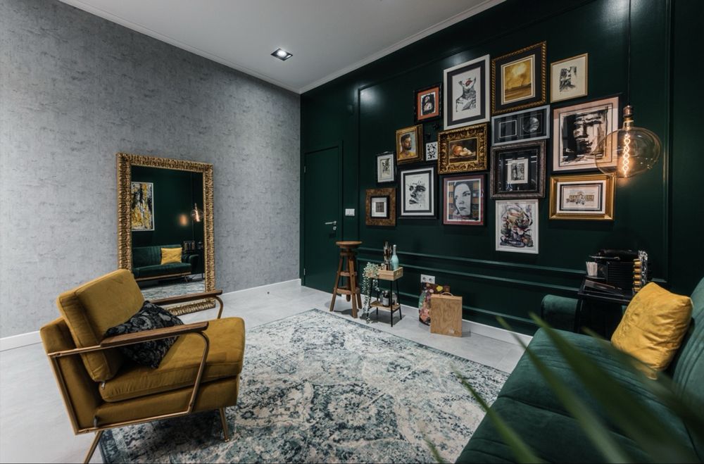 Vendo Sofa em veludo verde