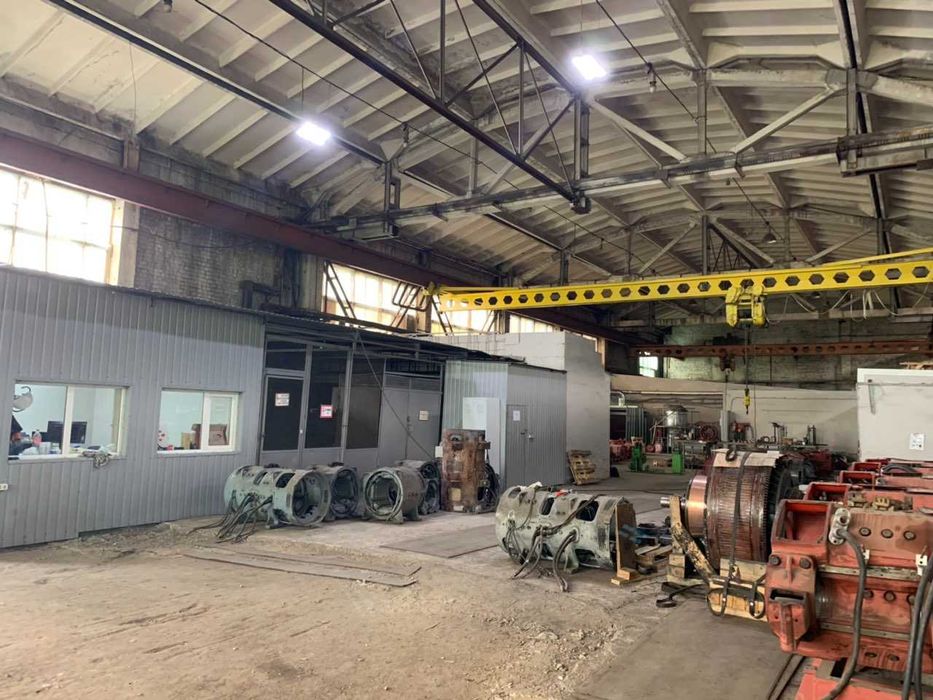 Сдам цех 916 м2 с 2-мя кран-балками на Котлова 183