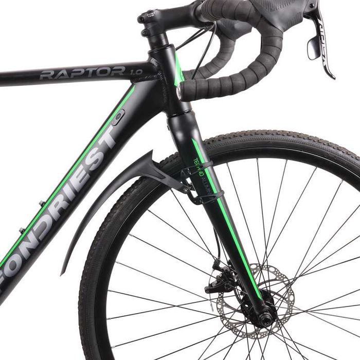 błotniki rowerowe na szosę, na gravela, RL-770F/R race, QR szybki mont