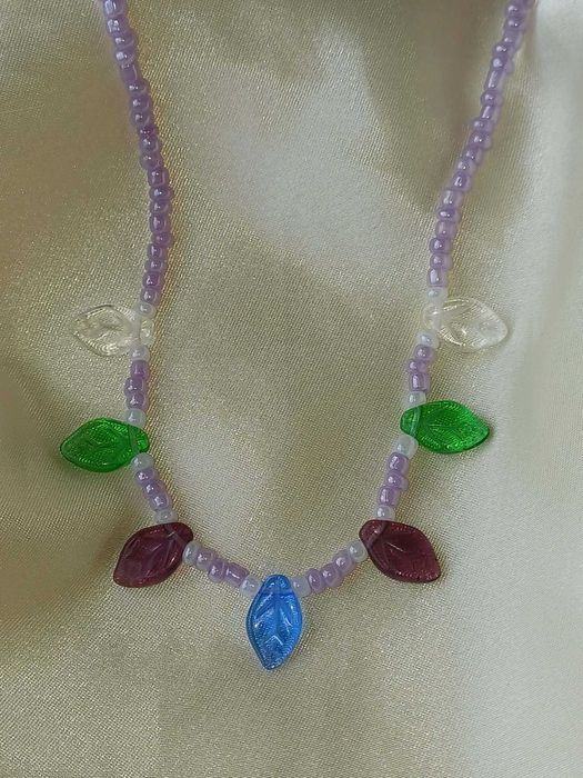 Naszyjnik handmade z koralików