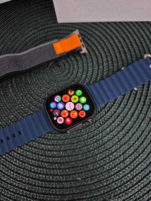 Smartwatch HK Ultra2 Max – AMOLED, połączenia, sport, zdrowie – NOWY