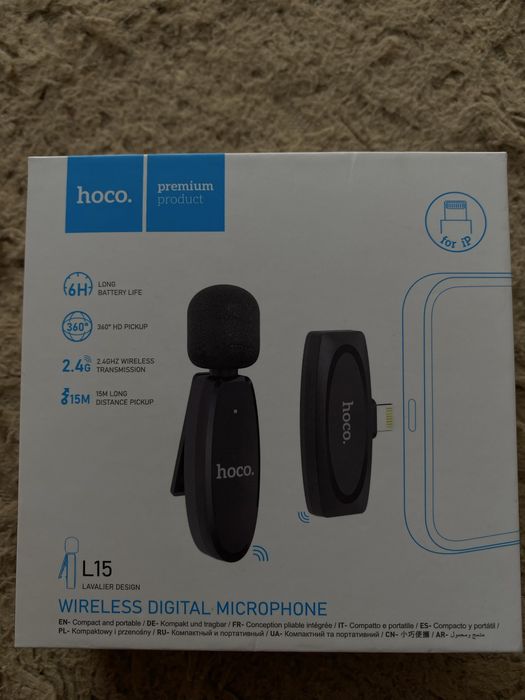 Мікрофон hoco premium