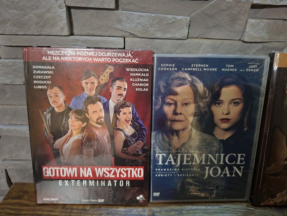 Filmy DVD – zestaw różnych tytułów