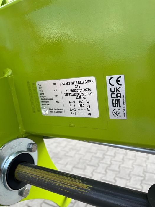 Zgrabiarka Claas Liner 2600