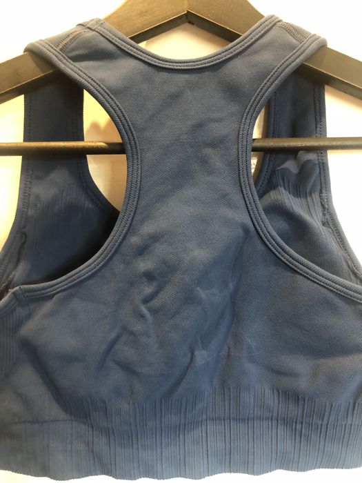 Biustonosz push up Gym Glamour stanik bra rozmiar S blue