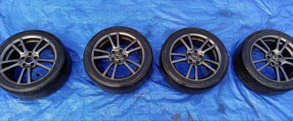 Felgi aluminiowe z oponami 17” 5x112 lato vw audi touran passat
