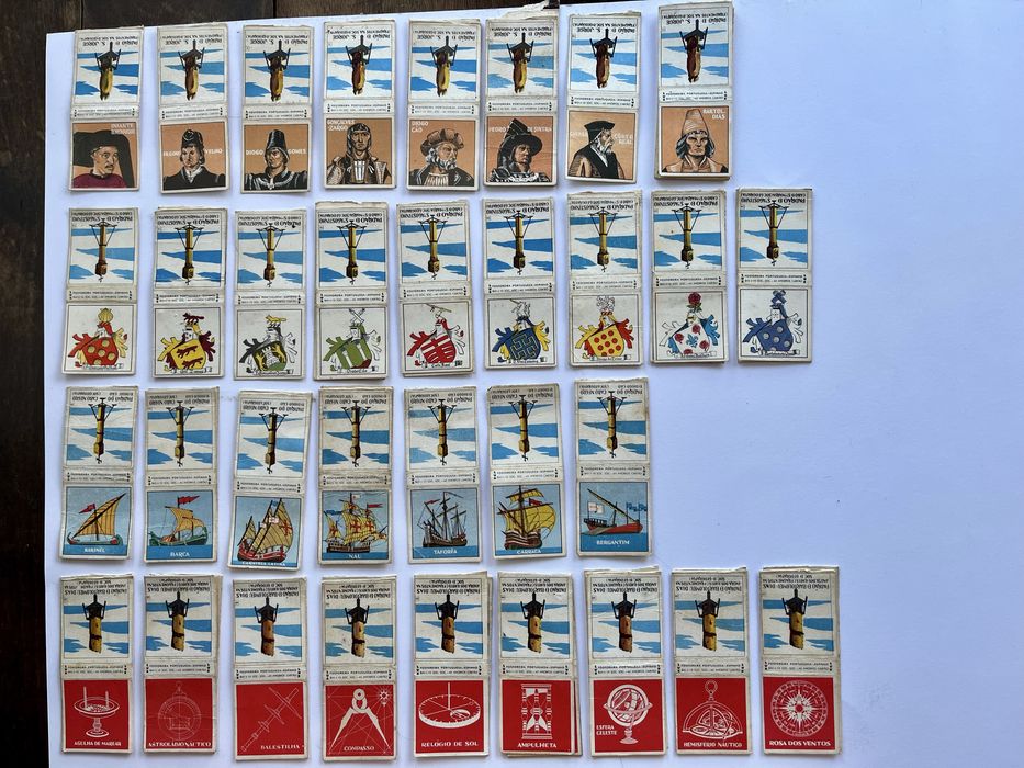 Coleção 33 capas de fósforos do V Centenário dos Descobrimentos Portugueses (33 Capas de Fósforos)