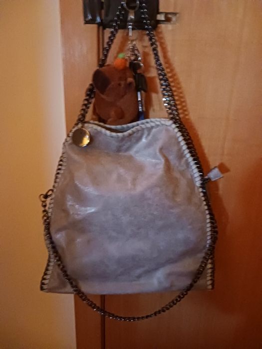 Mala de ombro cor Cinza
