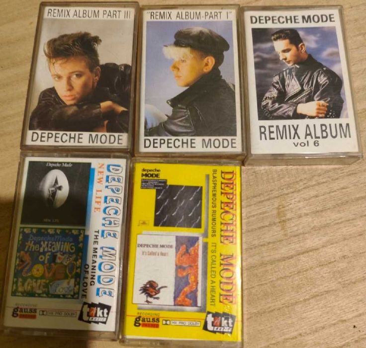 Kasety depeche mode