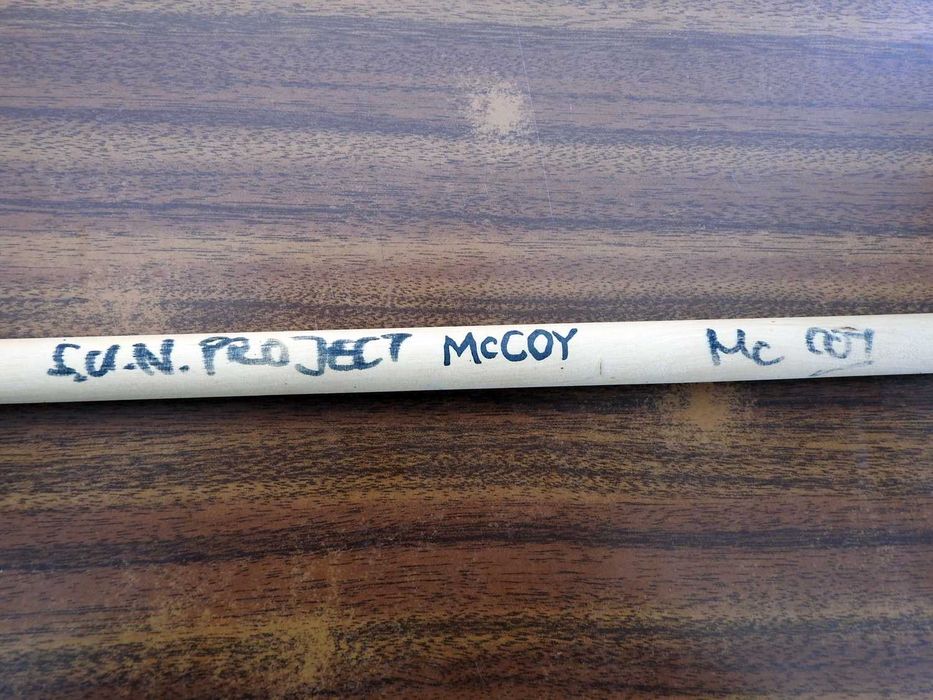 Baqueta autografada por McCoy - S.U.N. Project