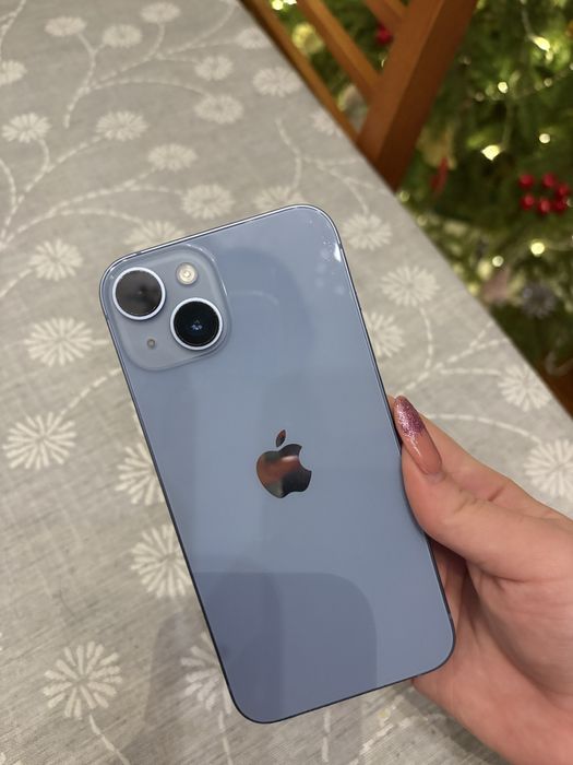 iPhone 14 niebieski 128GB sprawny z jedną wadą