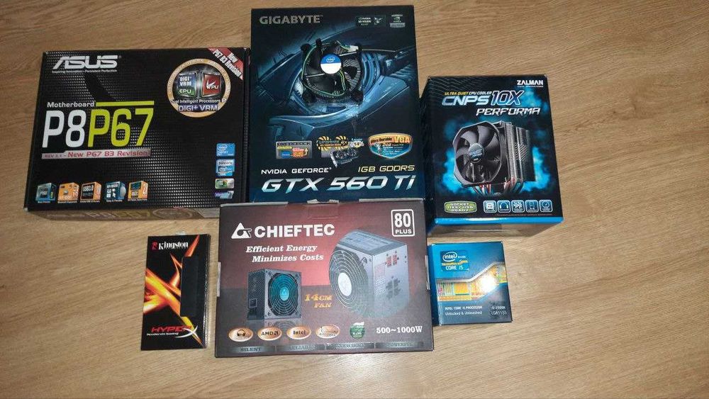 Ігровий/робочий ПК i5-2500K / GTX 560 Ti / 8GB RAM / 1TB HDD