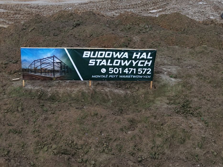 Produkcja hal stalowych