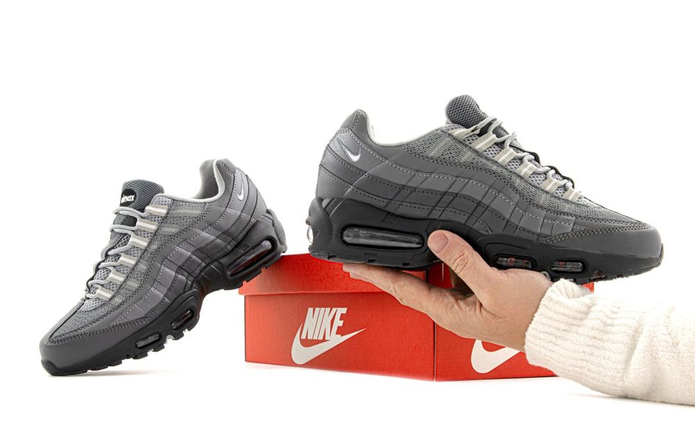 Кросівки Nike Air Mаx 95 Grey/Black premium