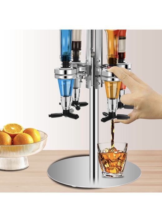 Dispensador de Bebidas Giratório – 4 Garrafas