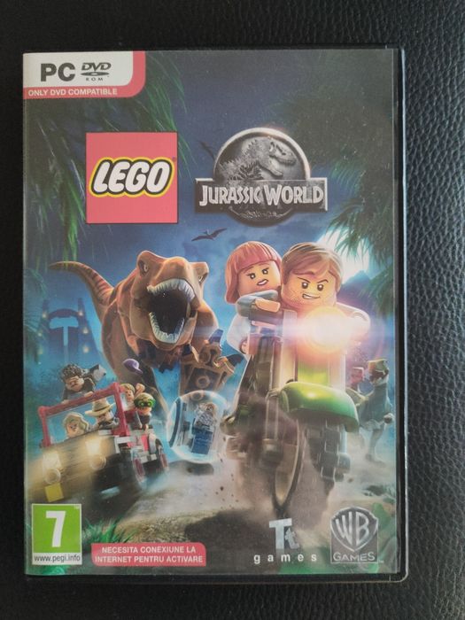 Gra PC LEGO Jurassic world stan idealny