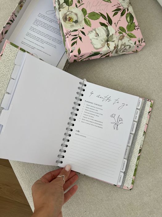 Planner, Album, Organizer Ślubny - LOVE notatnik
