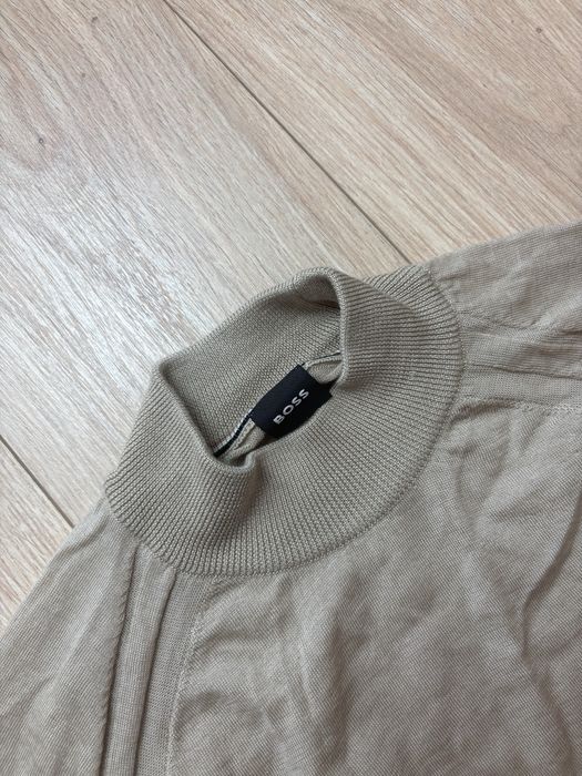 Hugo Boss Nowy Męski L Wełniany Sweter Wool Sweater Old money