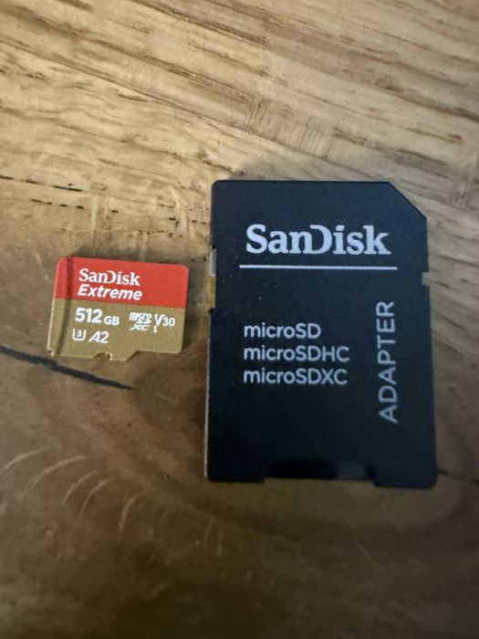 Karta pamięci sd sdxc SANDISK EXTREME 512gb oryginalna