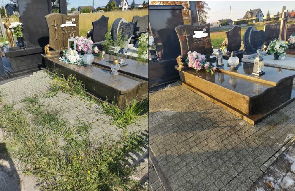 Całoroczna opieka nad grobami – Mycie, sprzątanie, dekorowanie