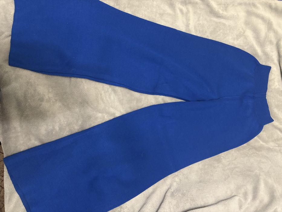 Трикотажні штани сині