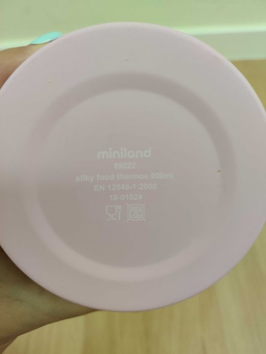Termo Miniland 600ml com bolsa térmica