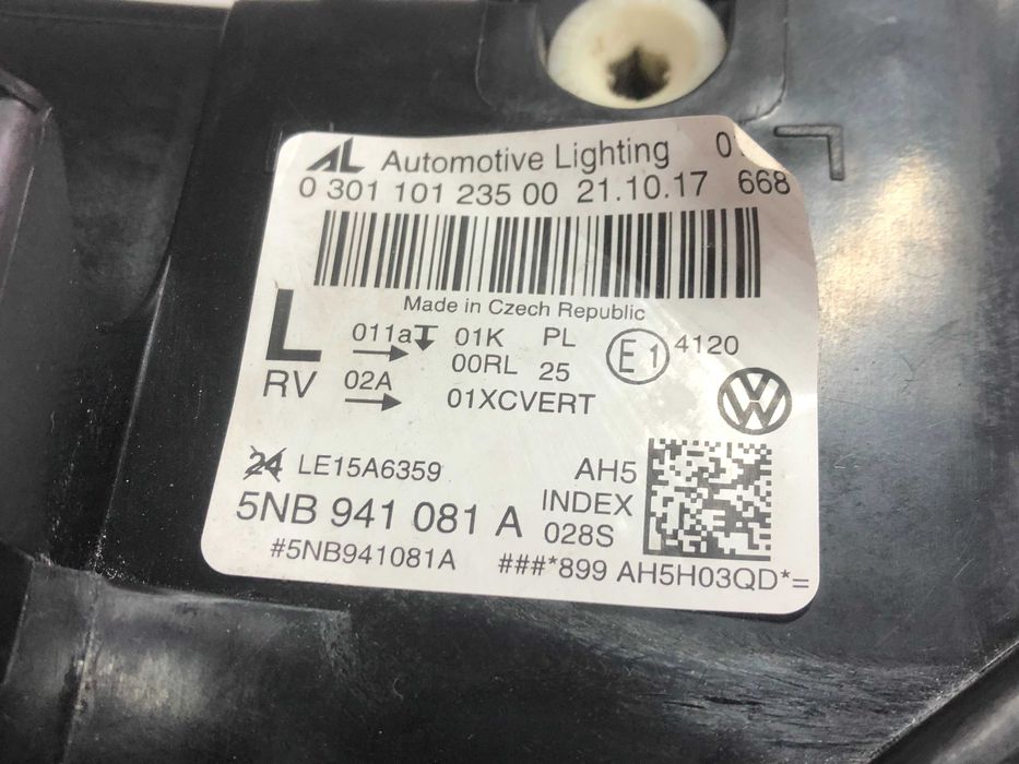 Фара Volkswagen Tiguan Full Led 5NB941082 5NB941081