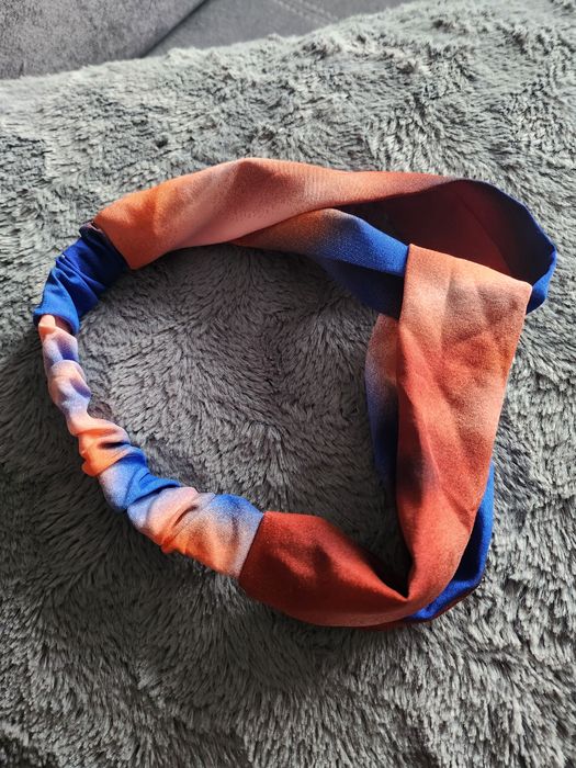 Opaska przeplatana z gumką Tanio