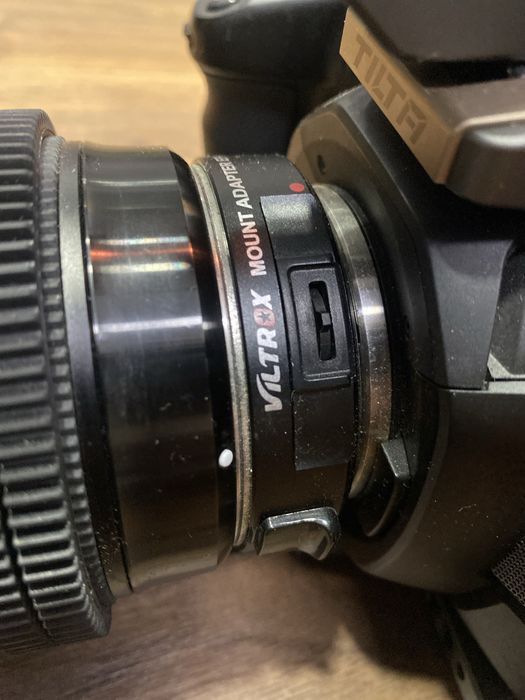 Blackmagic Cinema Camera 4k com Lente e Rig