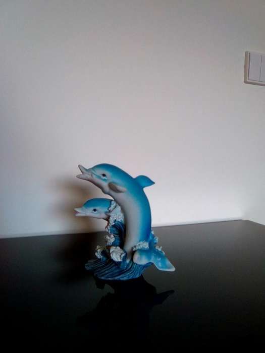 Decorações louça golfinhos