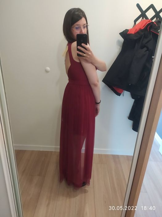 Sukienka ołówkowa maxi mini 2w1 rozmiar 38
