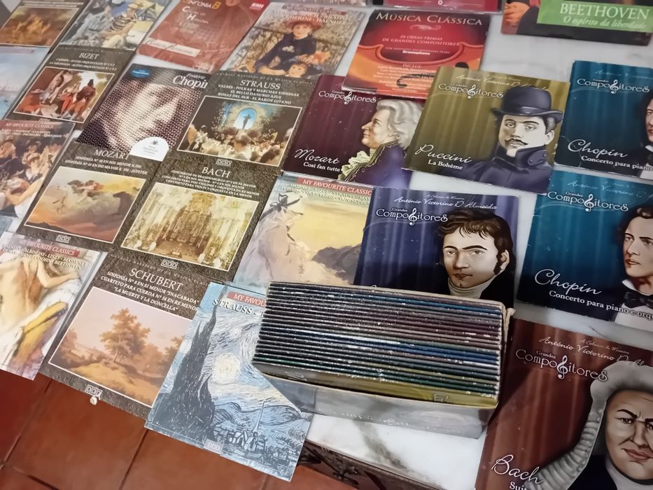 Conjunto de 54 Cds Originais Música Clássica Diversos