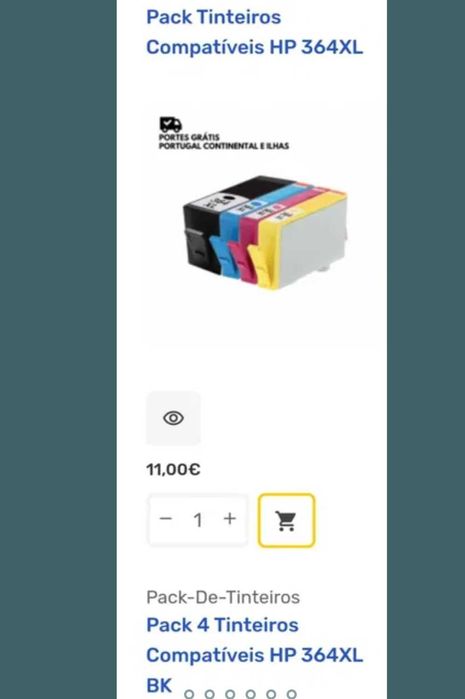 Impressora Multifunções  hp photosmart 5520 (com possível avaria)