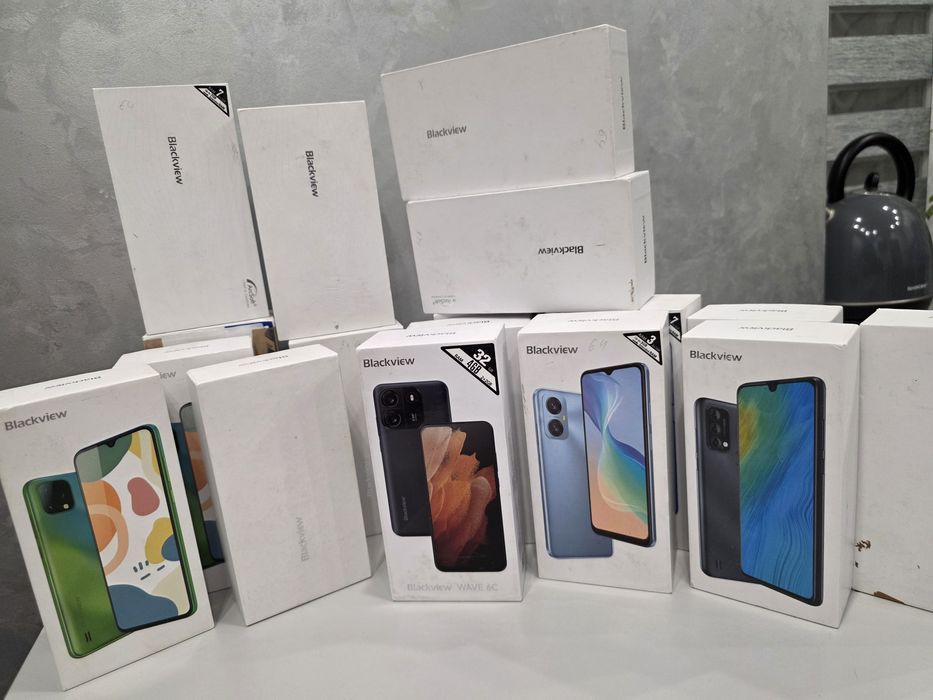 Бу та вітринні варіанти бюджетні телефони Blackview в наявності