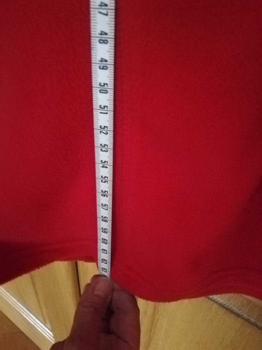 Malinowa bluza z polaru, nowa, 38, 40 M