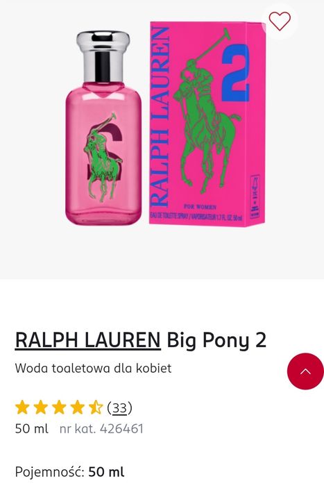 50 ml Woda toaletowa Ralph Lauren pony 2