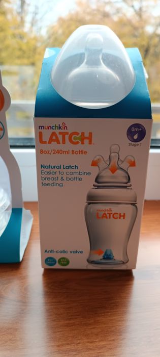 Пляшечка для годування Munchkin LATCH