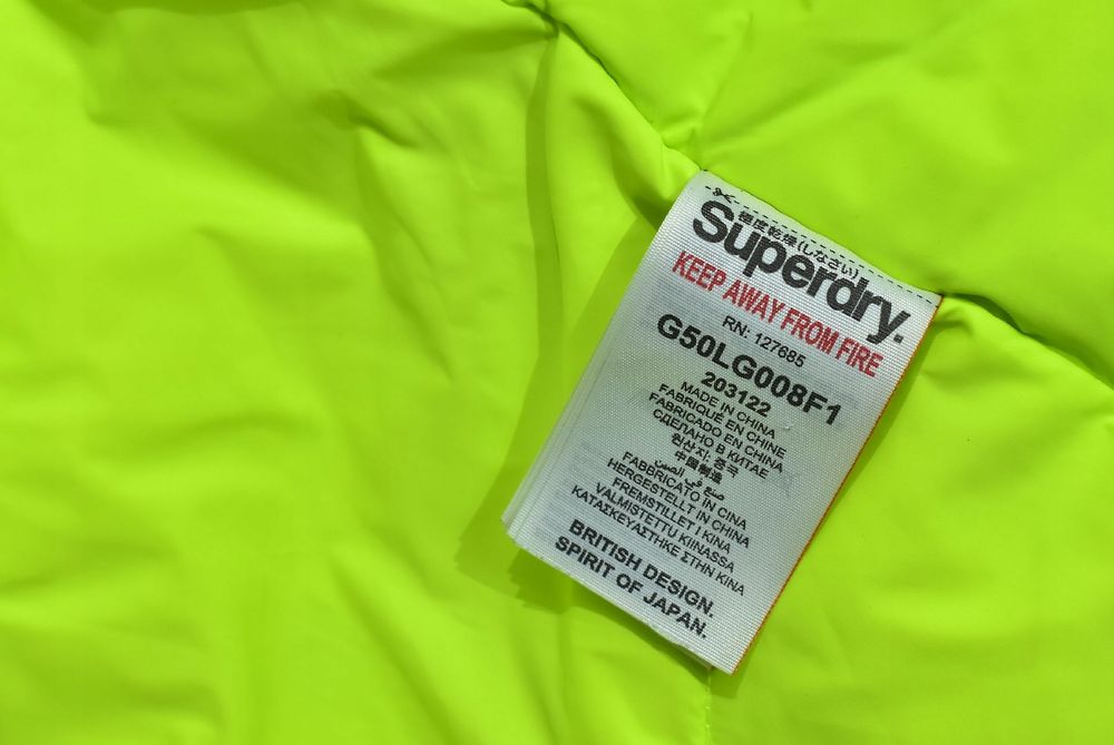 Superdry Mountain Zimowa Ocieplana Kurtka Damska S