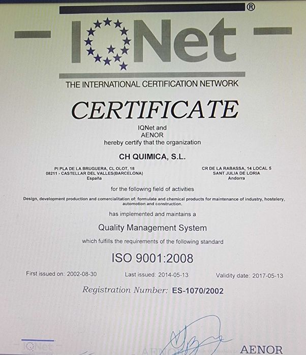 Tanque desengordurante