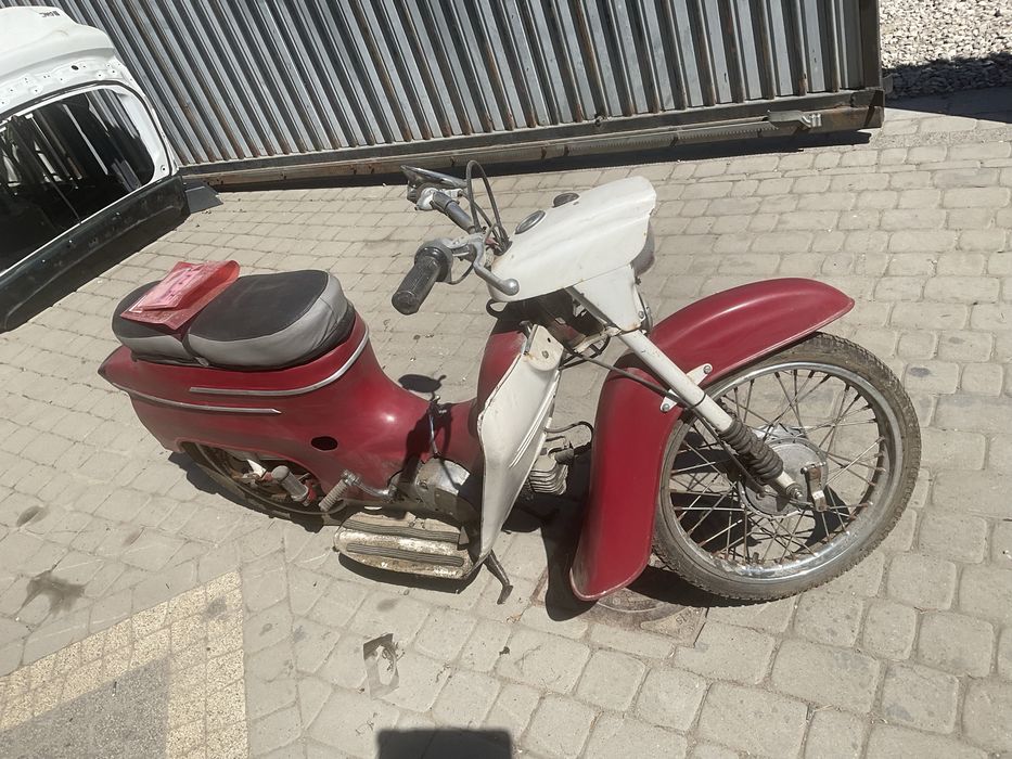 Jawa 50 kaczka jawka 20 biale tablice zareestrowana