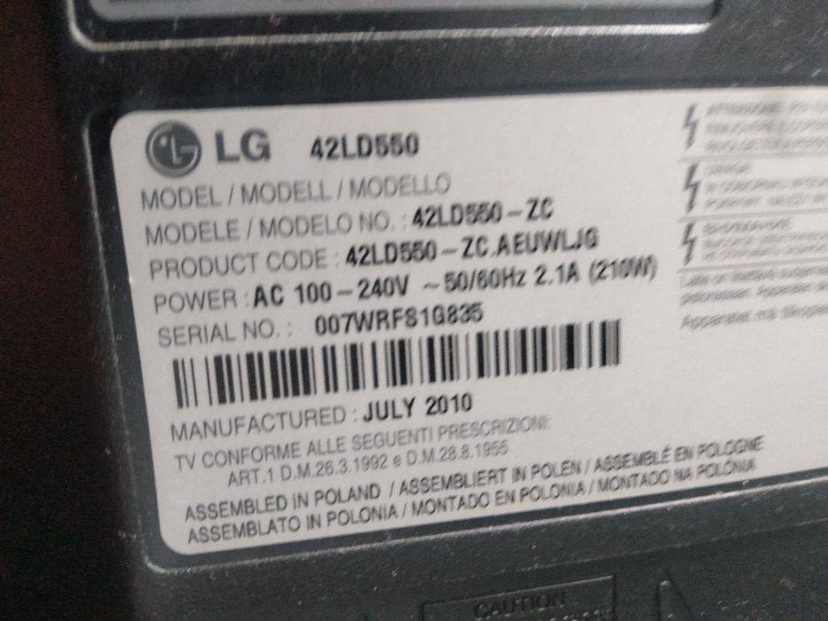 Telewizor LG 42 CALE