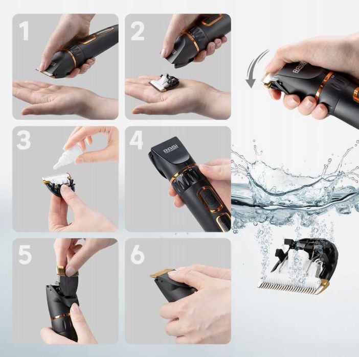 Golarka Maszynka Do Strzyżenia Psów Psa Kota Zestaw Trymer - OKAZJA