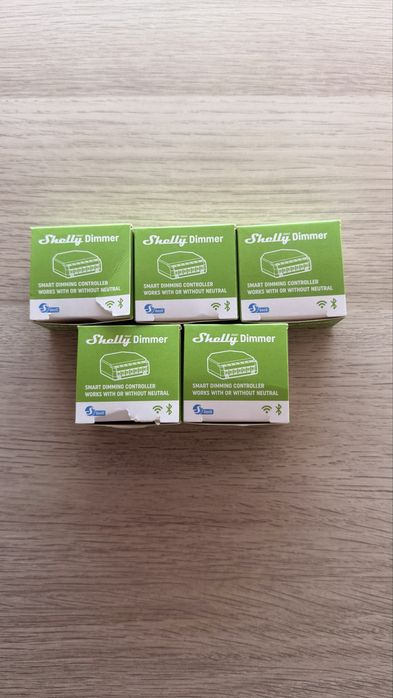 Shelly Dimmer Gen3 - Pack 5 Unidades