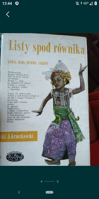 Listy spod równika Kruczkowski oraz Mafia Gabor Gellert
